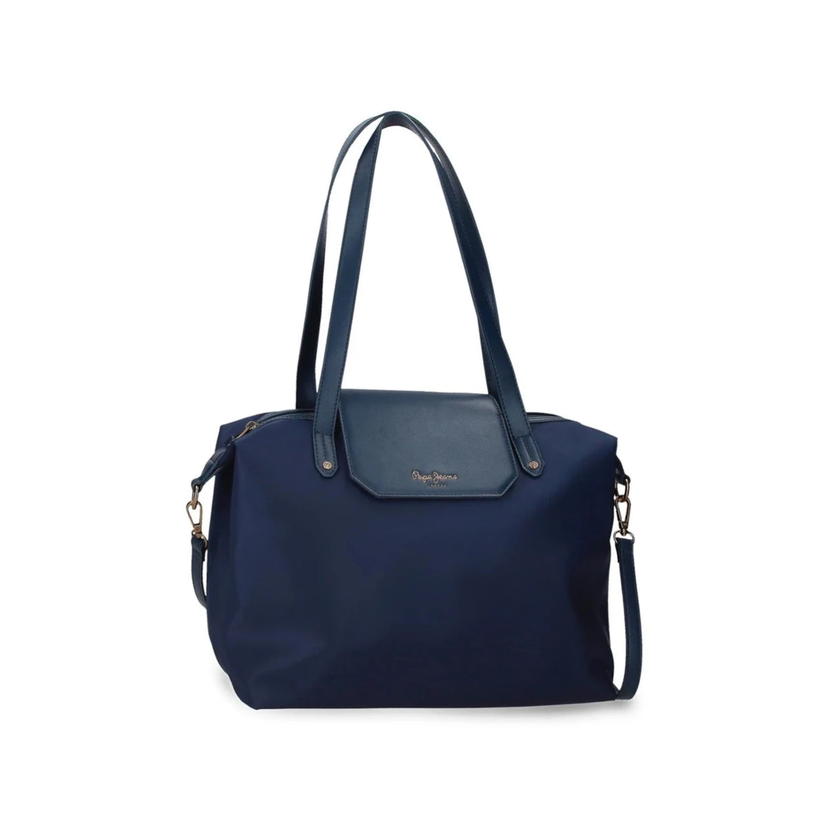Mala Tote Pepe Jeans Leire Azul Marinho  Tamanho Médio