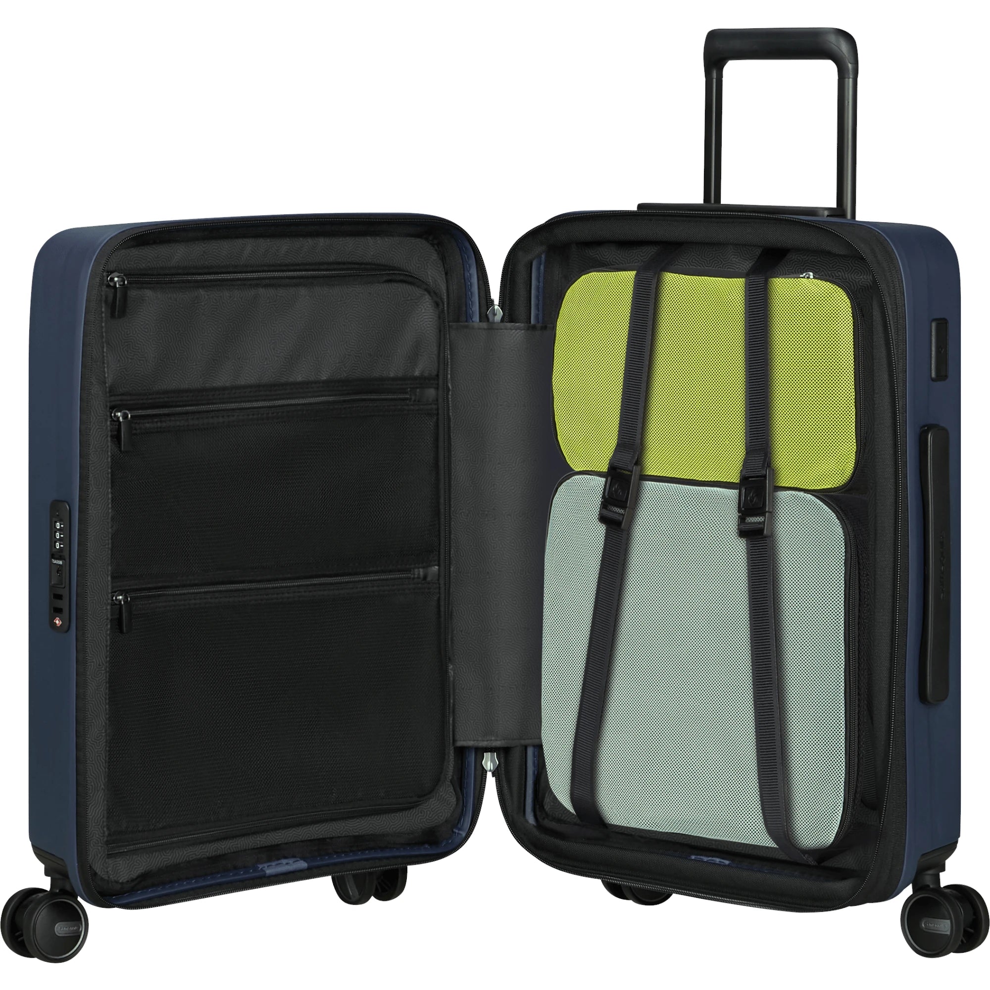 mala-trolley-cabine-55cm-restackd-samsonite-navy-interior