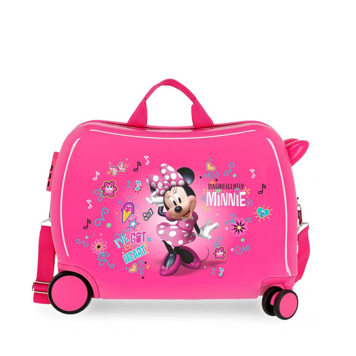 Carry-on 50cm 'Minnie Stickers' - Disney - Pink