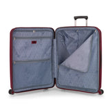 Expandable Large Spinner Suitcase 75cm Brooklyn | Gabol | Burgundy