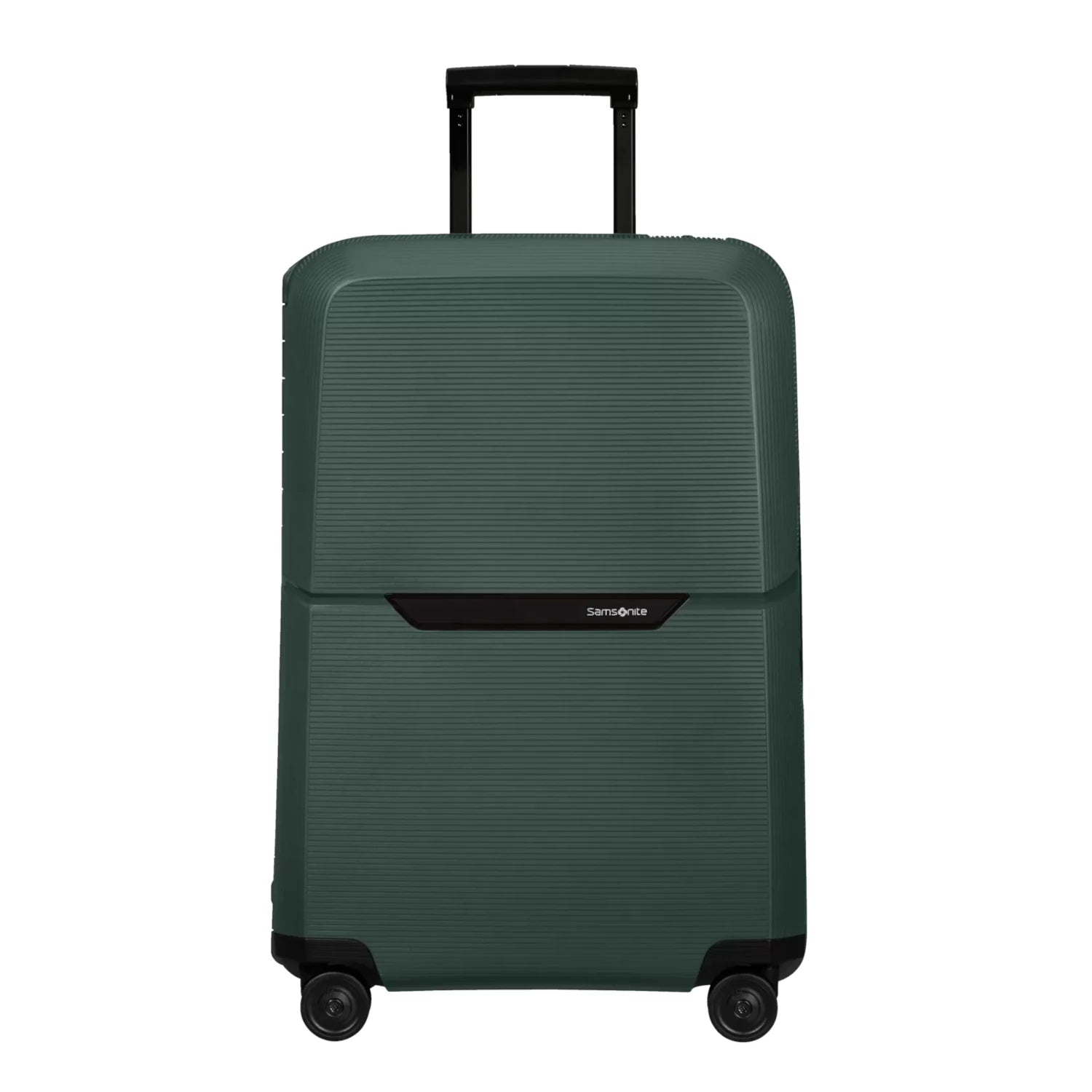 medium-trolley-69cm-hard-side-magnum-eco-forest-green-front