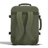 mochila-classic-44L-georgian-kaki-CabinZero-costas-verde-oliva