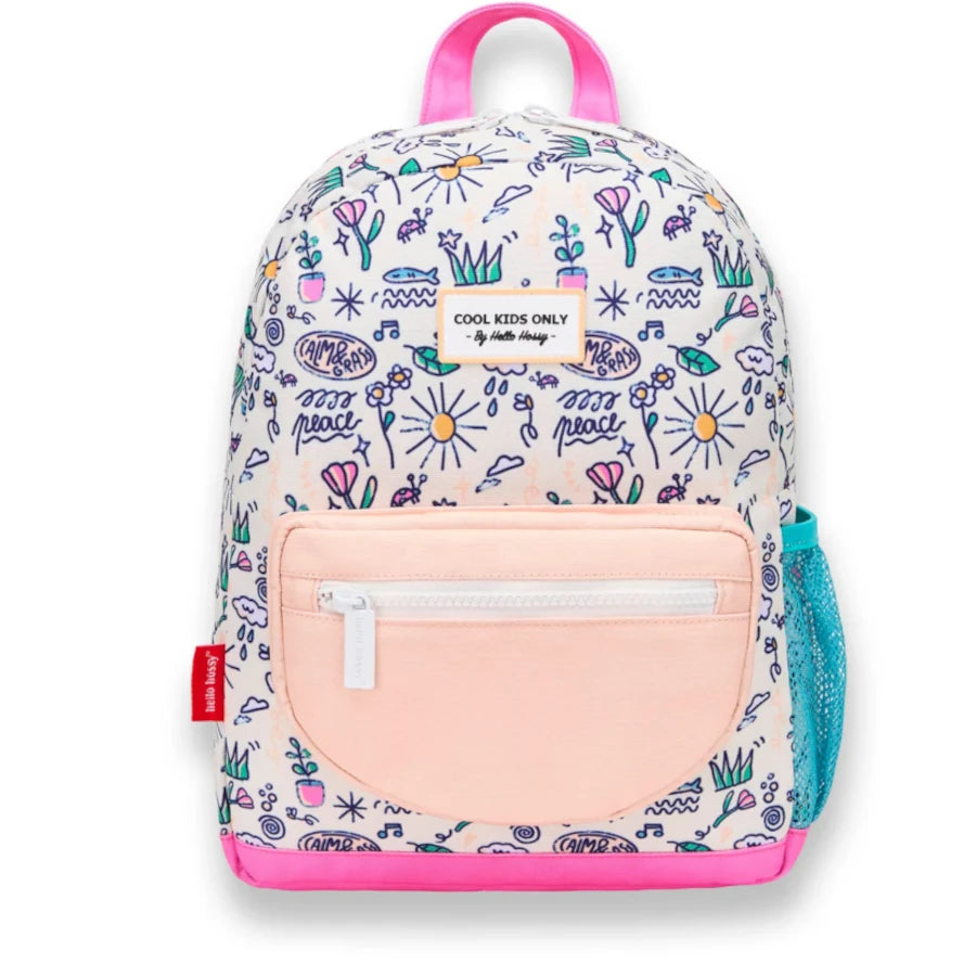 mochila escolar com fecho playground hello hossy