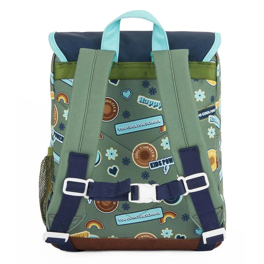Preschool  Backpack With Flap Smiley Face - Hello Hossy 