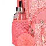 Nahid 2 Compartment School Backpack - Pepe Jeans - Pink