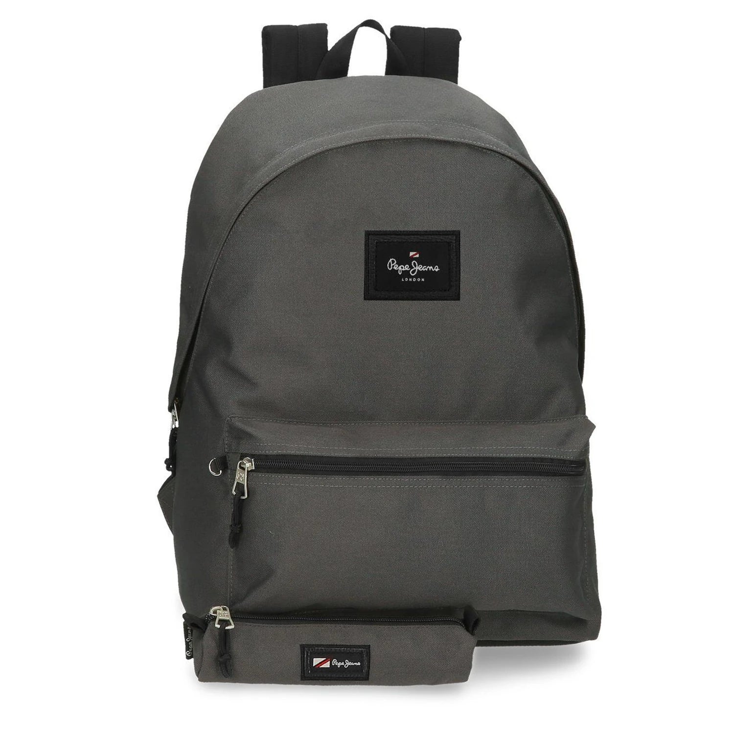 mochila-escolar-aris-colorful-pepe-jeans-antracite-frente