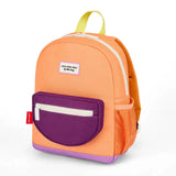 Mochila Escolar com Fecho Mini Peach Pop | Hello Hossy | Salmão