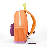 Mochila Escolar com Fecho Mini Peach Pop | Hello Hossy | Salmão