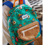 Mochila Escolar com Fecho Chill Vibes | Hello Hossy | Verde