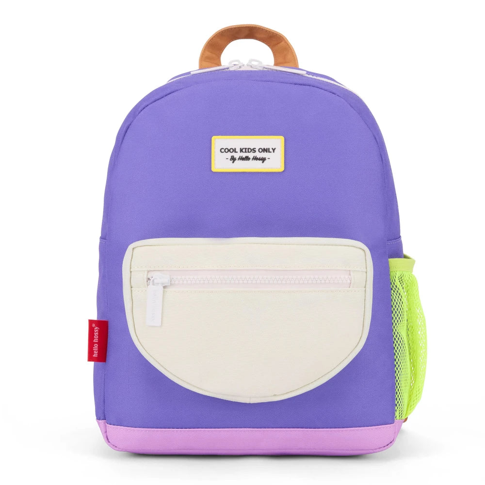 mochila escolar com fecho mini lavendy da hello hossy