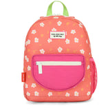 mochila escolar com fecho peachy bloom hello hossy rosa