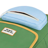 Mochila Escolar com Pala Mini Green Lake | Hello Hossy | Verde