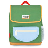 mochila escolar com pala mini green lake da hello hossy