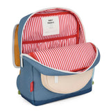 Mochila Pré-Escolar com Pala Mini Sam | Hello Hossy | Azul Acinzentado