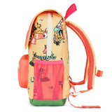 School Backpack With Flap Unicorn | Hello Hossy | Beige