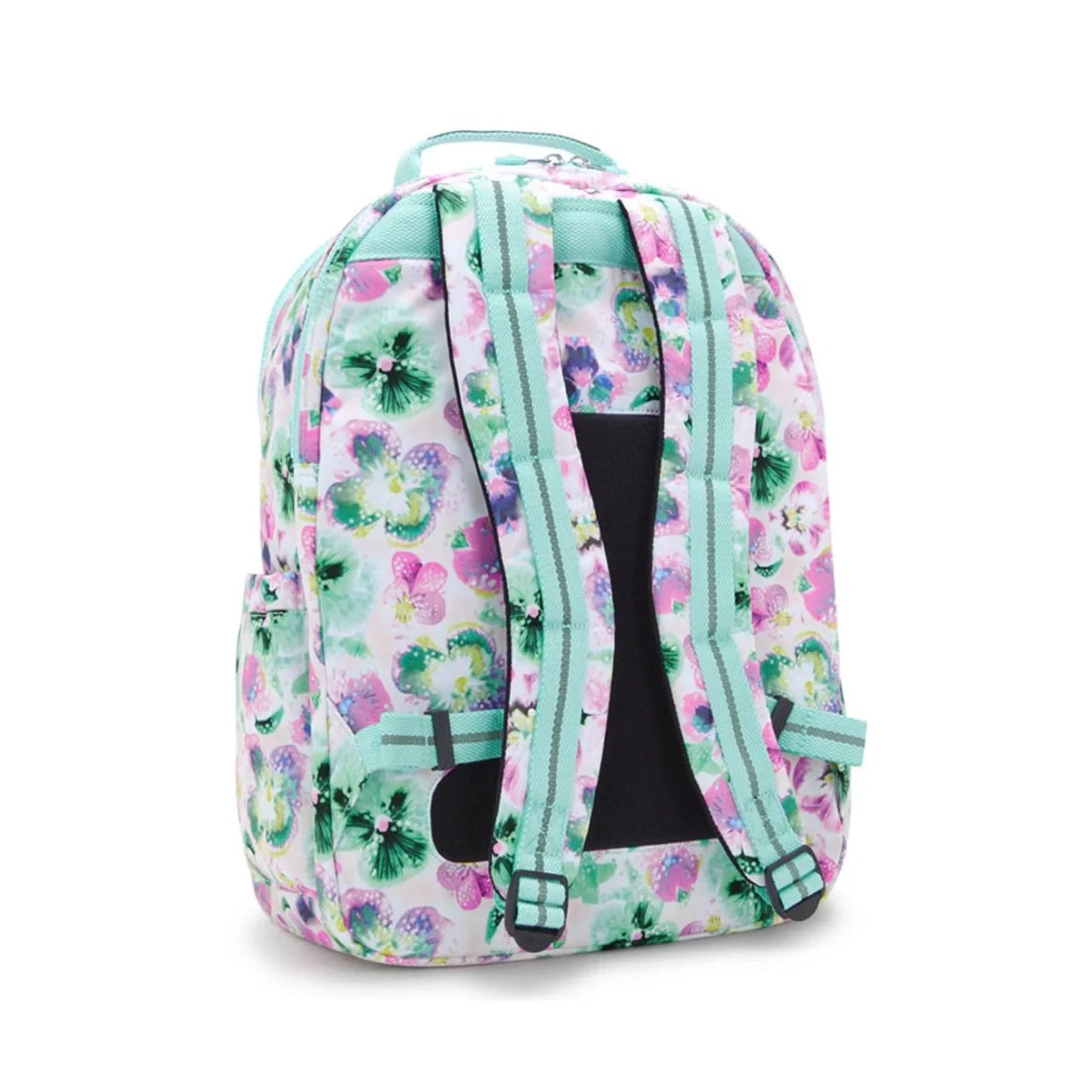 Mochila Escolar Portátil 15” Seoul L - Kipling – Aqua Blossom