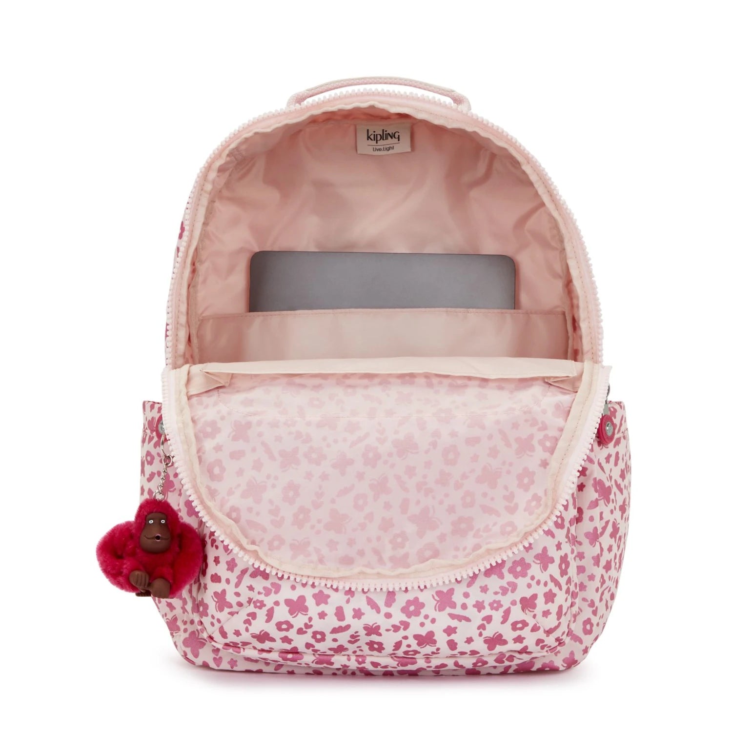 Mochila Escolar Portátil 15” Seoul L – Kipling - Magic Floral