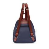 Pop Medium Backpack in Nylon | Hexagona | Navy