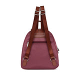Pop Medium Backpack in Nylon | Hexagona | Aubergine