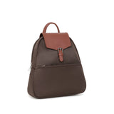 Pop Medium Backpack in Nylon | Hexagona | Brown
