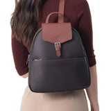 Pop Medium Backpack in Nylon | Hexagona | Beige