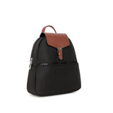 Pop Medium Backpack in Nylon | Hexagona | Black