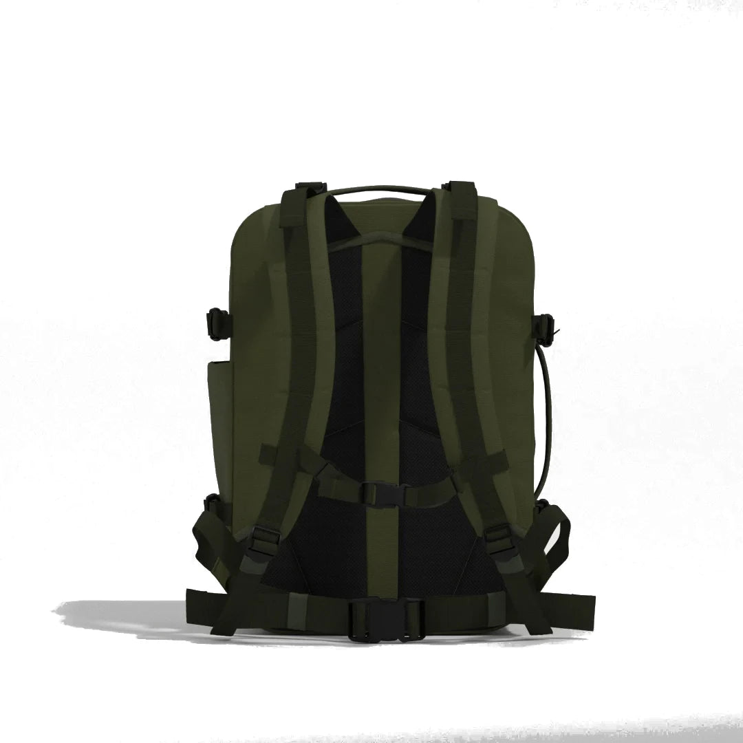 mochila-military-36l-military-green-cabinzero-costas-verde-oliva