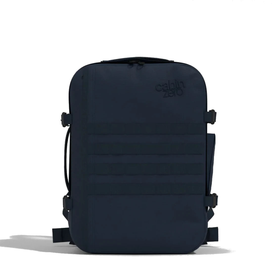 mochila-military-36l-military-navy-cabinzero-frente-azul-marinho