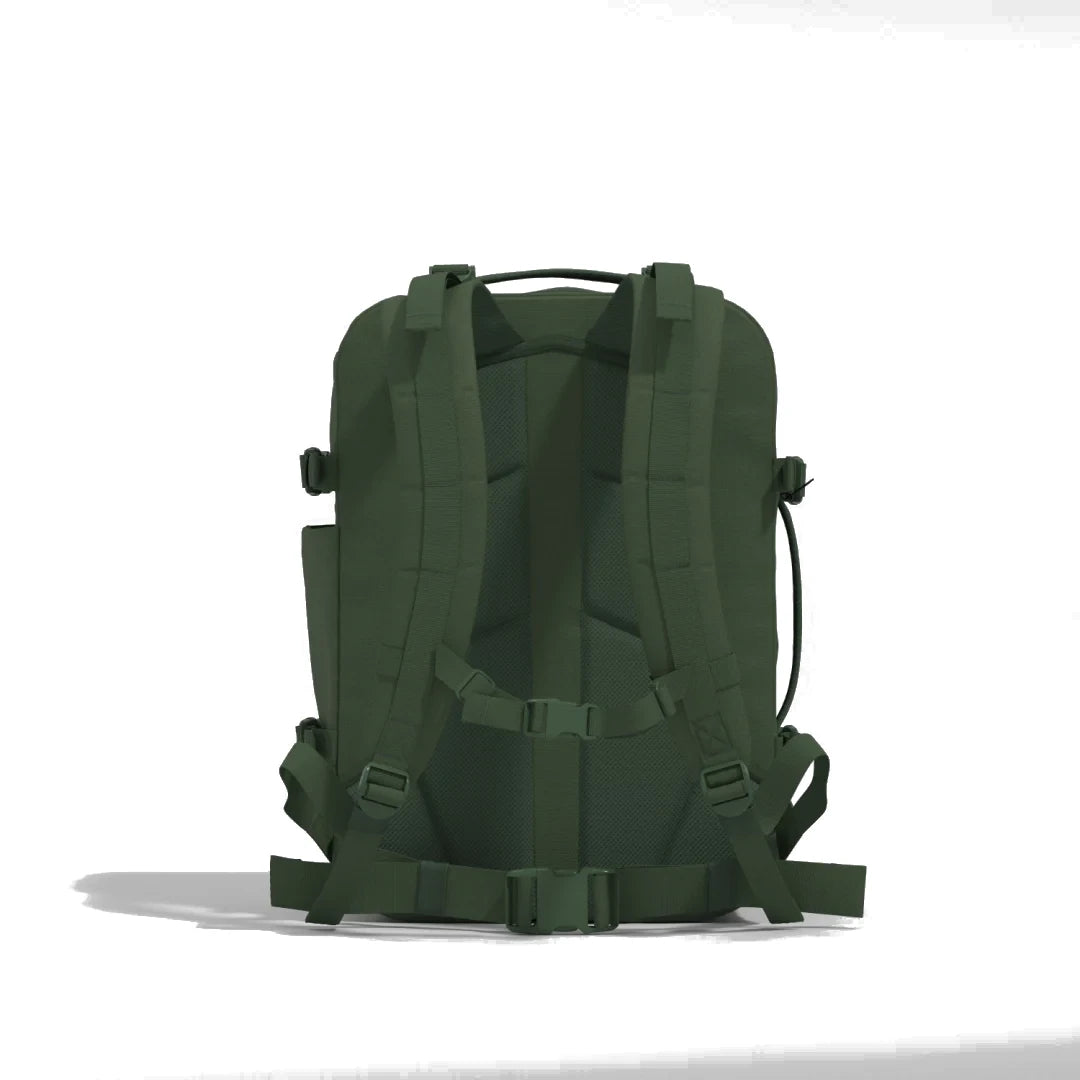 mochila-military-36l-mystic-green-cabinzero-costas-verde
