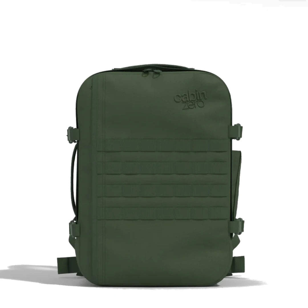 mochila-military-36l-mystic-green-cabinzero-frente-verde