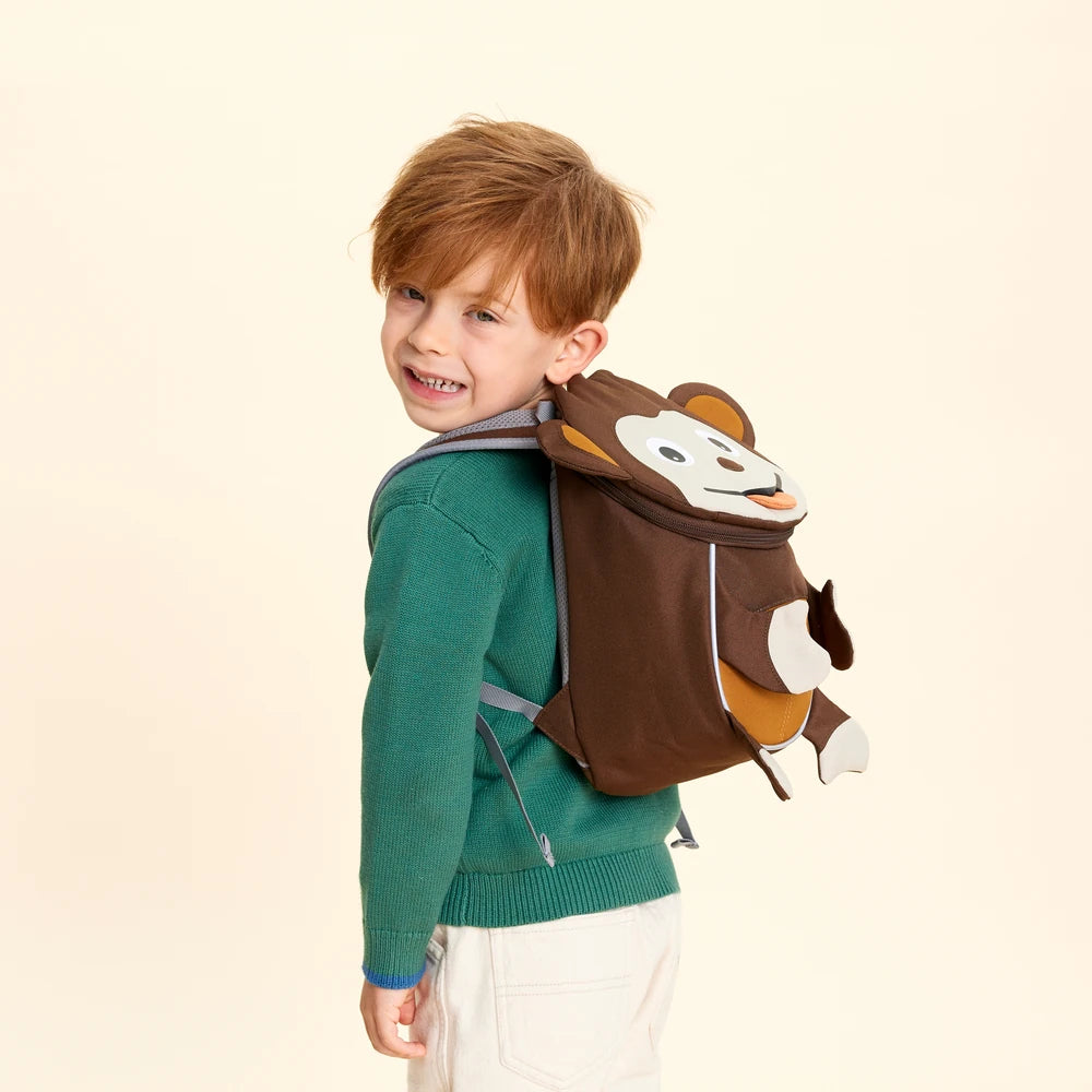 Mochila Pré-Escolar Pequena Macaco Castanho – Affenzhan