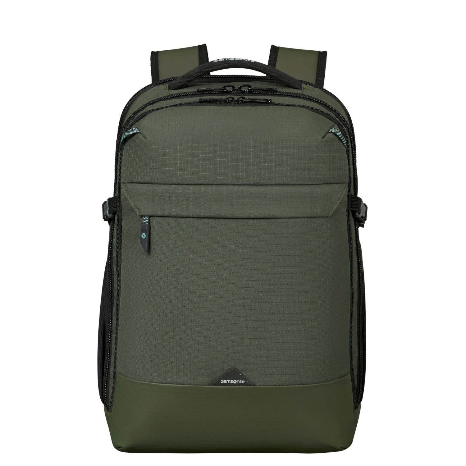 mochila-portatil-L-roadseeker-samsonite-verde-frente