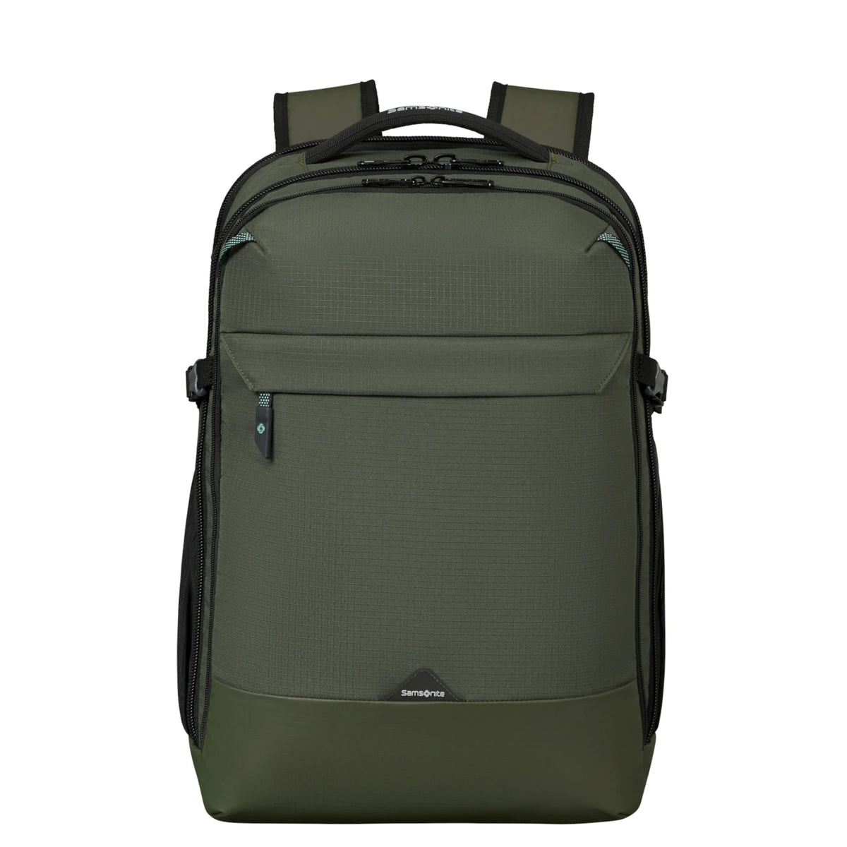 mochila-portatil-L-roadseeker-samsonite-verde-frente
