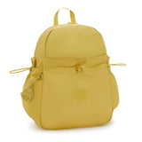 Kipling Amita Medium Backpack in Yellow | A4 and Lightweight for Daily Use
