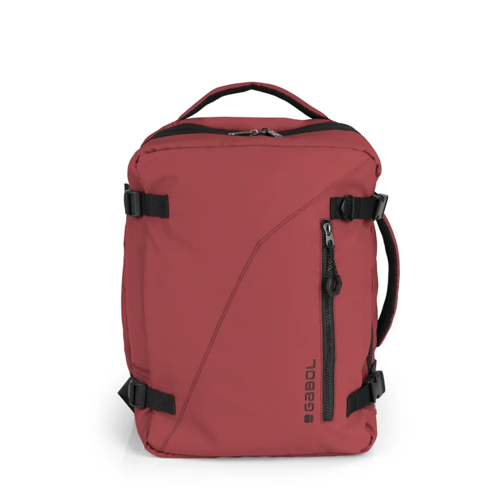Mochila de viagem underseater 40x30x20cm preta em poliéster revestido impermeável da coleção Canada da Gabol