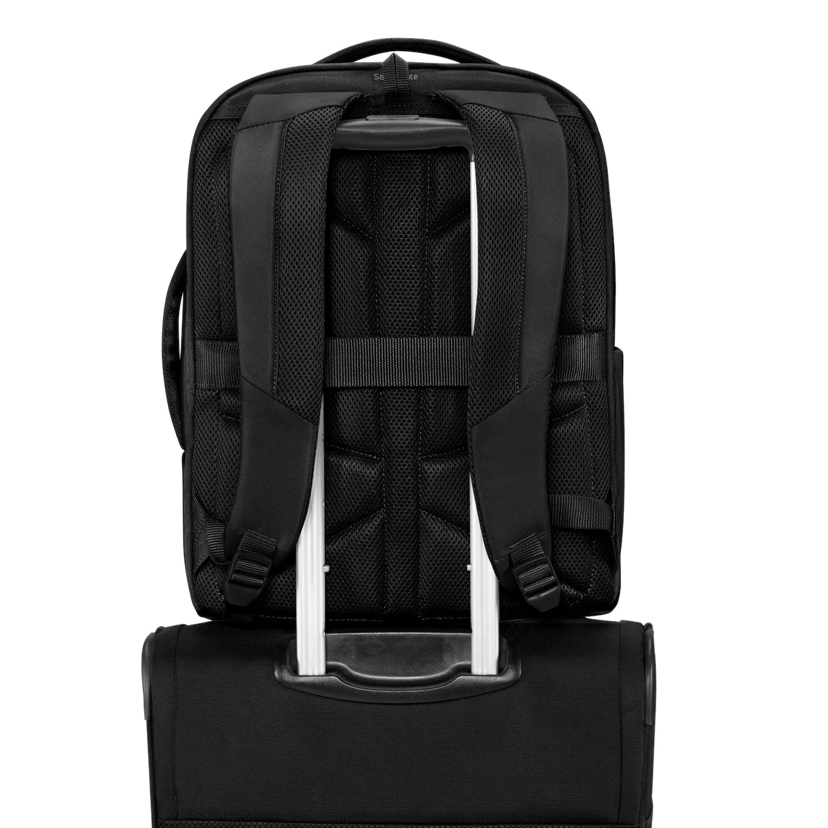 mochila-viagem-M-guardit-classy-samsonite-preto-lateral-costas