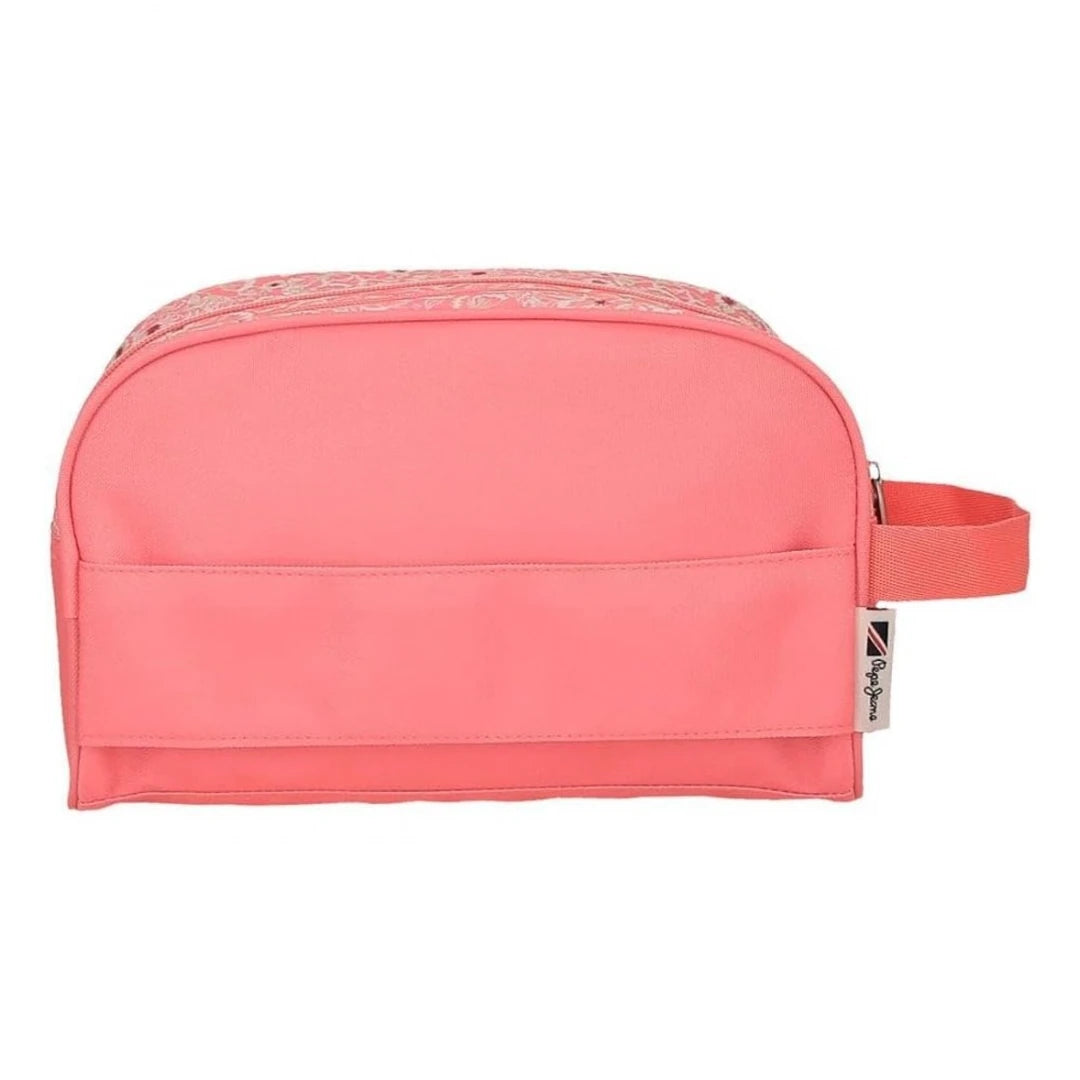 Toiletry Bag with 2 Pockets - Pepe Jeans - Pink