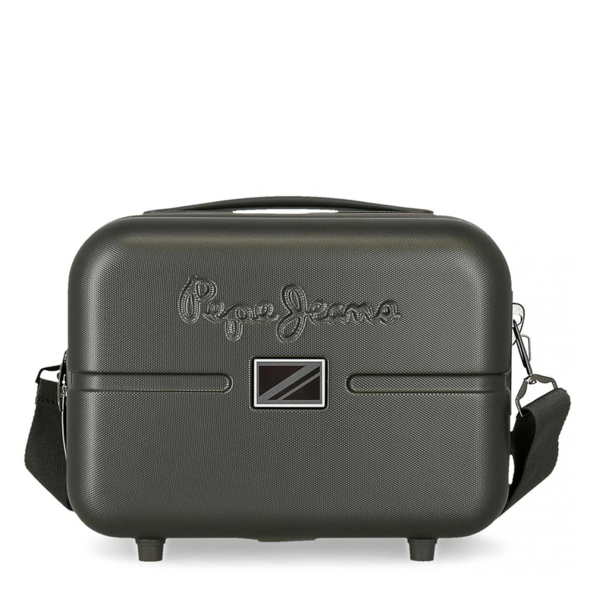 Necessaire Viagem Rigido Accent Em Cinza Escuro Da Pepe Jeans 