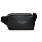Bolsa de cintura preta retangular Berwick da Pepe Jeans