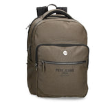 Mochila para Portátil 15.6” Berwick da Pepe Jeans em Verde Caqui