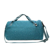 Trixie Triceratops Gym Bag with Crossbody Strap | Blue
