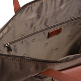 Large Pop Shopper Shoulder Bag A4 | Hexagona |Brown
