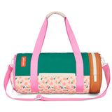 Saco De Desporto Infantil Mini Springtime da Hello Hossy em Rosa, Verde, Camel e Flores