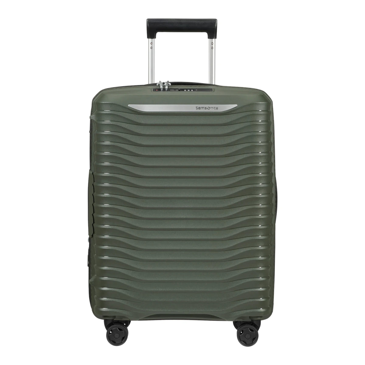 samsonite upscape: mala de cabine 55x40x20cm em polipropileno verde