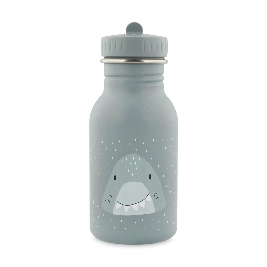 trixie garrafa térmica tubarão azul de 350ml