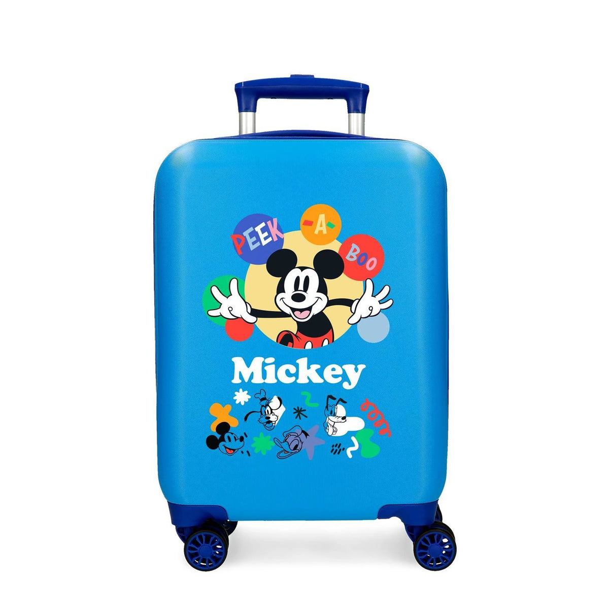 Cabin Suitcase 50cm Mickey Peek a Boo - Disney - Blue