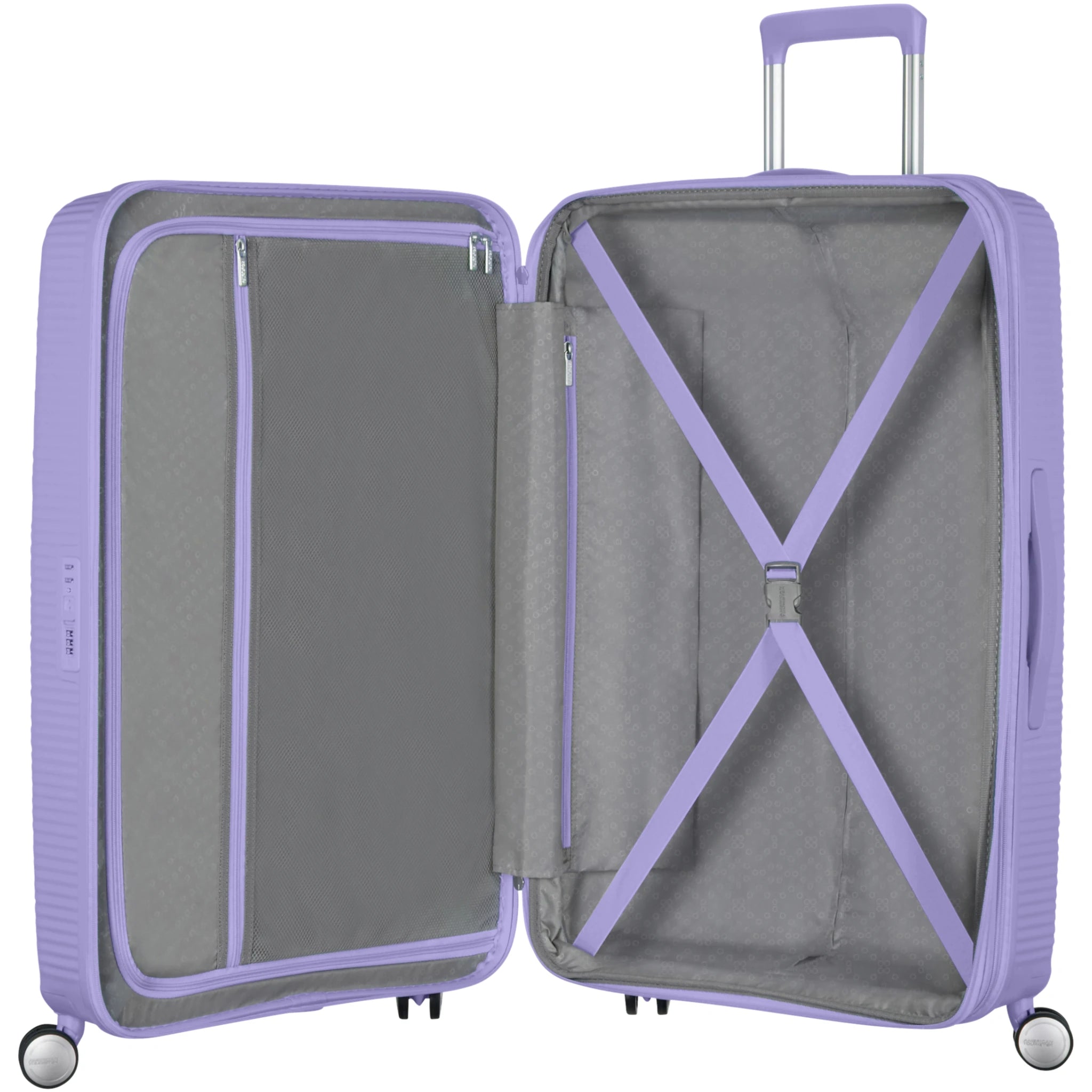 trolley-cabine-67cm-4rodas-soundbox-american-tourister-lavender-interior