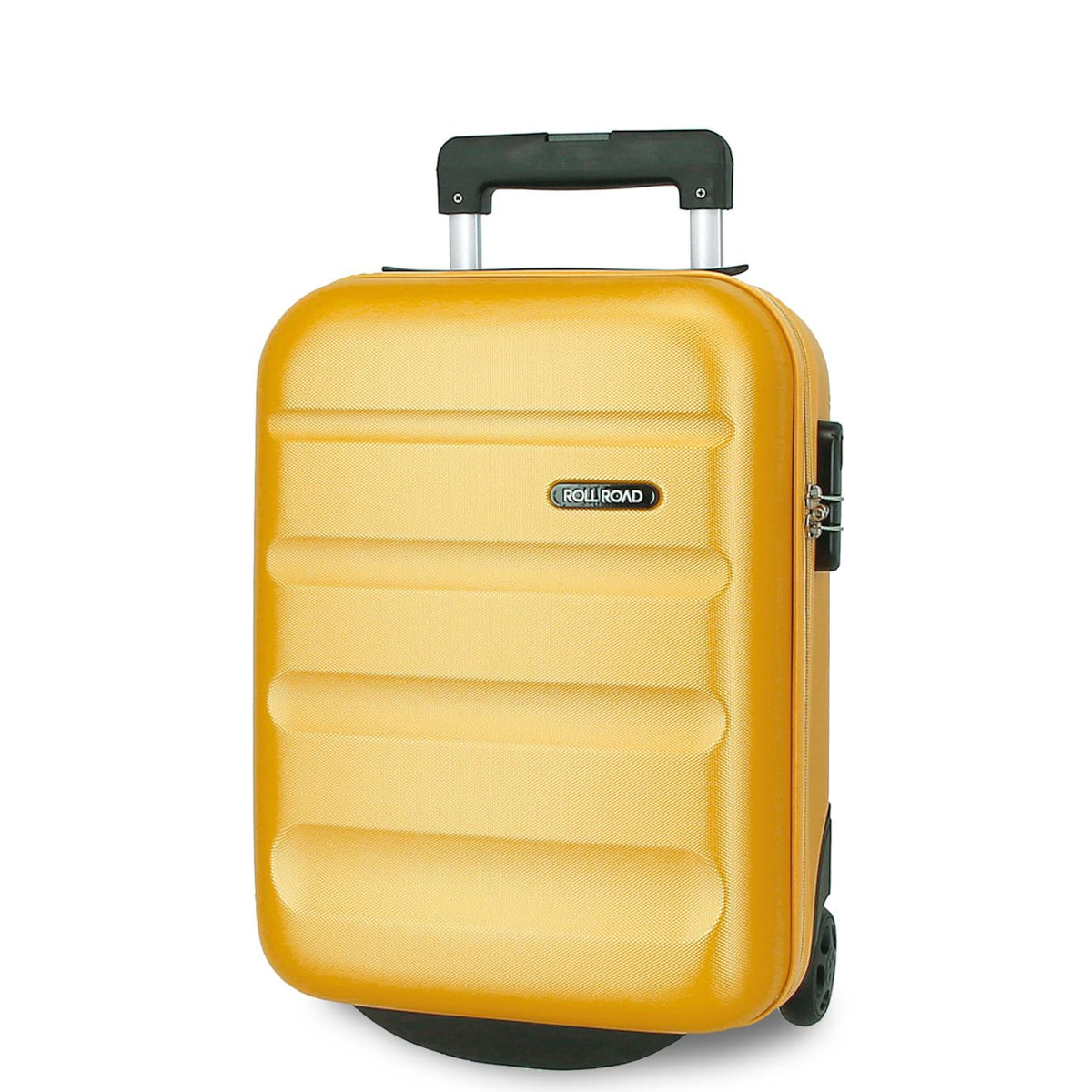 Mala cabine underseat 45 x 36 x 20cm em amarelo ocre
