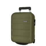 trolley viagem underseat 45 x 36 x 20cm em verde oliva